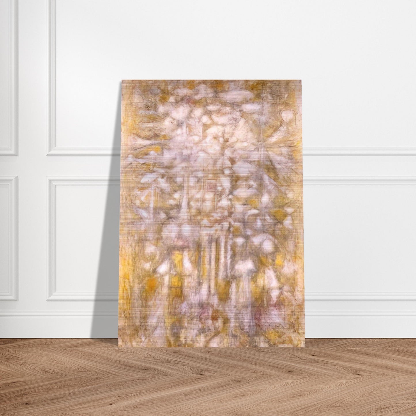 Golden Dawn - 1952 - Richard Pousette-Dart Brushed Aluminum Print - 70x100 cm / 28x40 inches | Richard Pousette-Dart Aluminum Print | Richard Pousette-Dart Prints