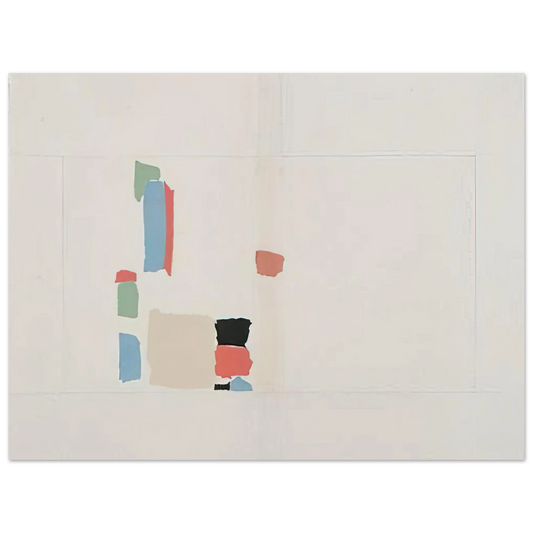 Nicolas de Stael - Abstract Composition - Lyrical Abstraction Fine Art Poster