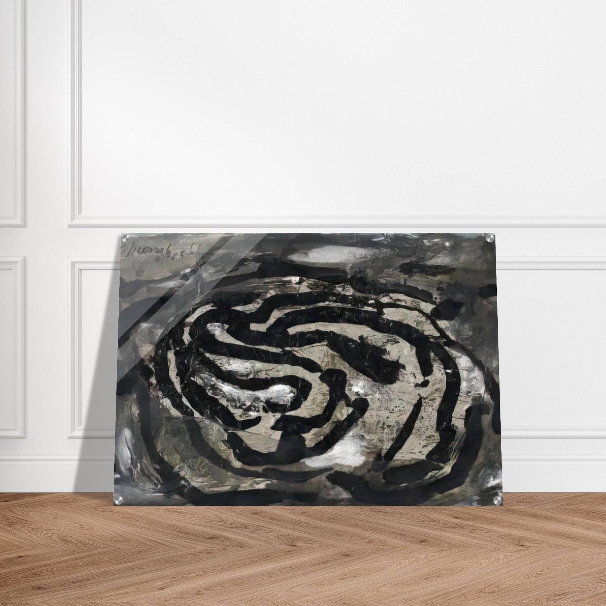 Untitled EL X - 1966 - Emil Schumacher Acrylic Print - 70x100 cm / 28x40″ inches