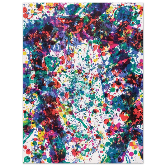 Sam Francis - Dewy Unicorn  75x100 cm / 30x40inches Fine Art Poster