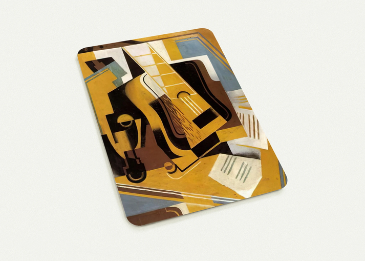 PHOTOGRAPH OF THE GUITAR 1918 By Juan Gris Pack of 10 Post Cards | Juan Gris Post Cards | A6 (10.5 x 14.8 cm) - 4.1 x 5.8 inches