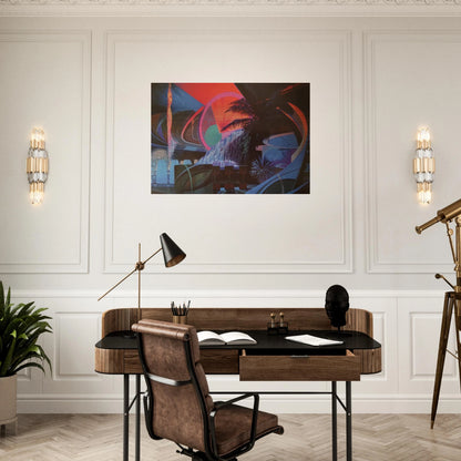 Syd Mead - Syd Mead Brushed Aluminum Print - 70x100 cm / 28x40 inches | Syd Mead Aluminum Print | Syd Mead Prints