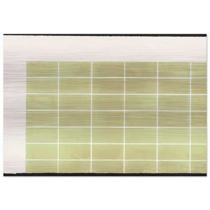 Zapruder Green - 1968 - Mark Lancaster Brushed Aluminum Print - 70x100 cm / 28x40 inches | Mark Lancaster Aluminum Print | Mark Lancaster Prints