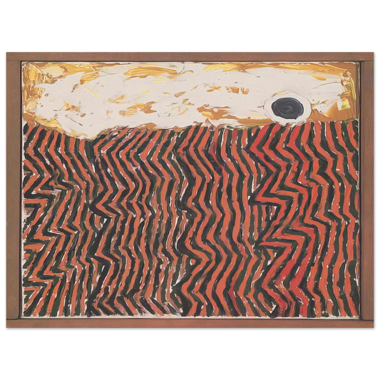 Forrest Bess - Dedication to Van Gogh - 1946  75x100 cm / 30x40inches Fine Art Poster