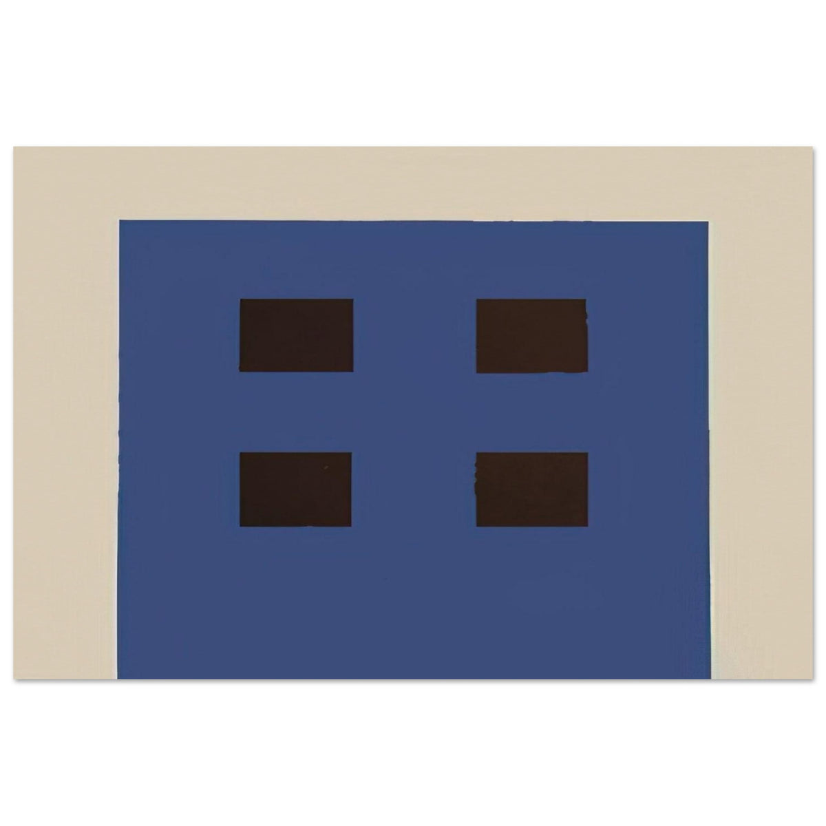 Apartment House - 1981 - Peter Halley Art Prints - 100x150 cm / 40x60″ inches | Peter Halley Poster | Peter Halley Prints