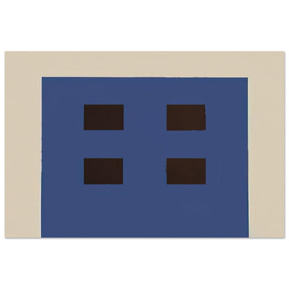 Apartment House - 1981 - Peter Halley Art Prints - 100x150 cm / 40x60″ inches | Peter Halley Poster | Peter Halley Prints