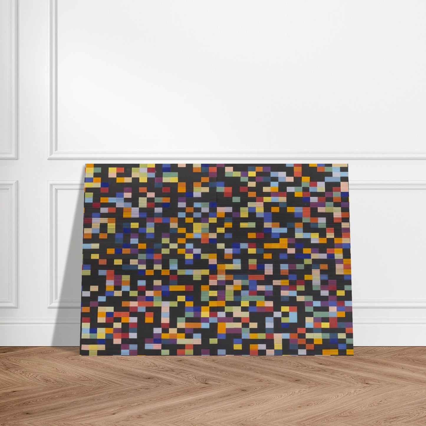 Spectrum Colors Arranged by Chance VI - Ellsworth Kelly Brushed Aluminum Print - 70x100 cm / 28x40 inches | Ellsworth Kelly Aluminum Print | Ellsworth Kelly Prints