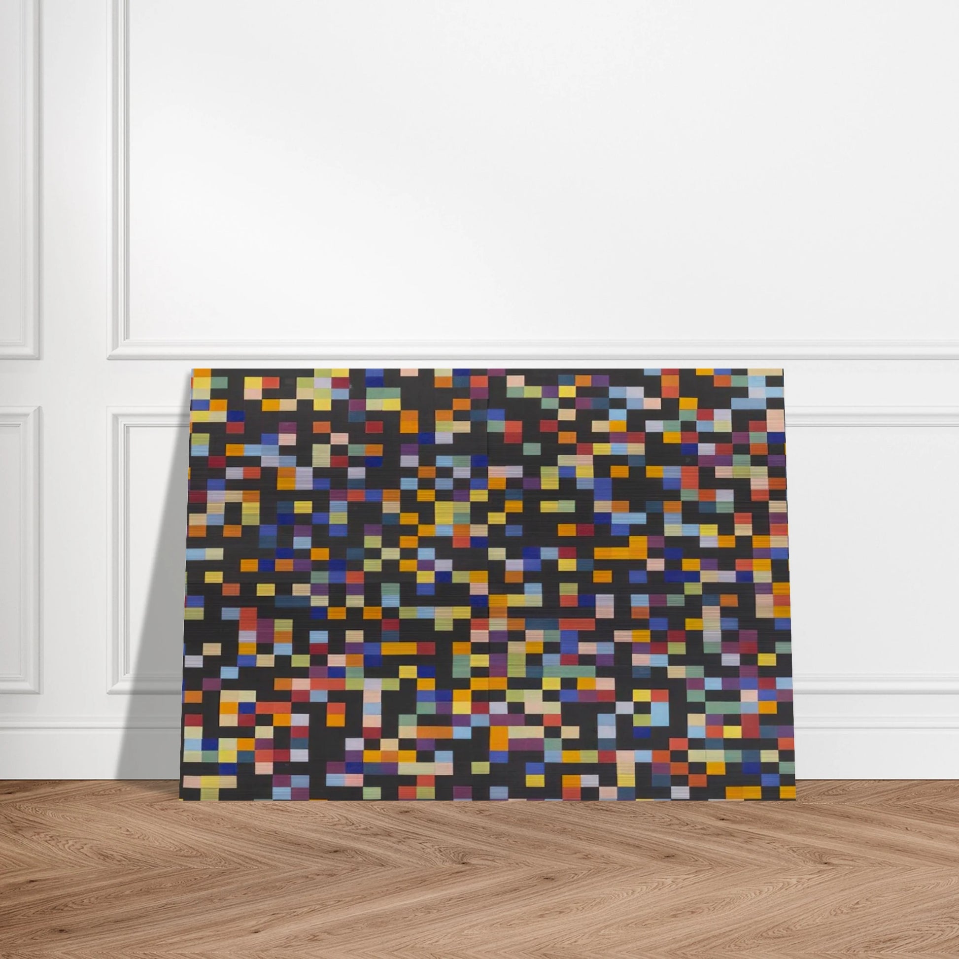 Spectrum Colors Arranged by Chance VI - Ellsworth Kelly Brushed Aluminum Print - 70x100 cm / 28x40 inches | Ellsworth Kelly Aluminum Print | Ellsworth Kelly Prints