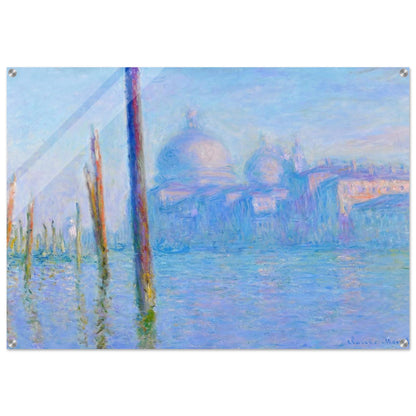 The Grand Canal, Venice - claude monet Acrylic Print - 70x100 cm / 28x40″ inches | claude monet Wall Art | claude monet Prints