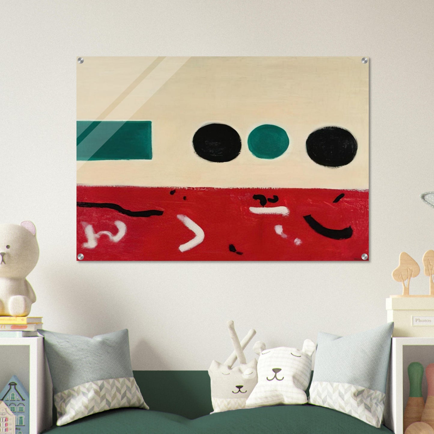 Movement East to West - 1956 - Adolph Gottlieb Acrylic Print - 70x100 cm / 28x40″ inches