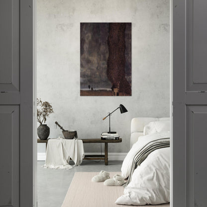 THE BIG POPLAR II 1903 - Gustav Klimt Brushed Aluminum Print - 70x100 cm / 28x40 inches | Gustav Klimt Aluminum Print | Gustav Klimt Prints