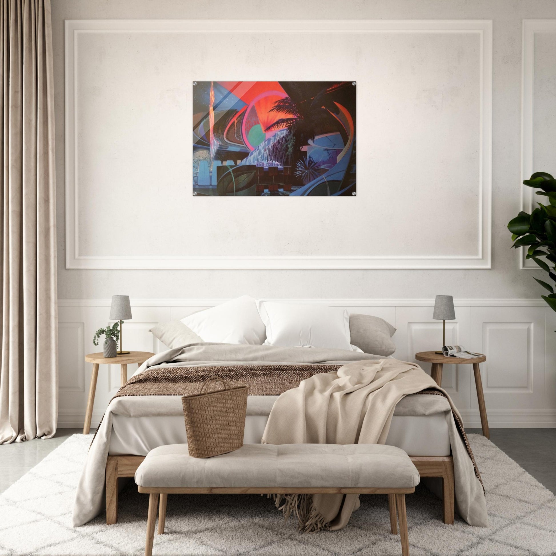 Syd Mead - Syd Mead Acrylic Print - 70x100 cm / 28x40″ inches | Syd Mead Wall Art | Syd Mead Prints