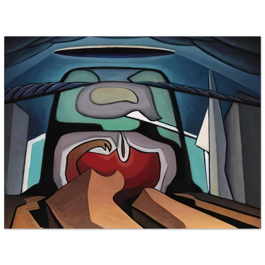 Lawren Harris - LSH 21 - 1942  75x100 cm / 30x40inches Fine Art Poster