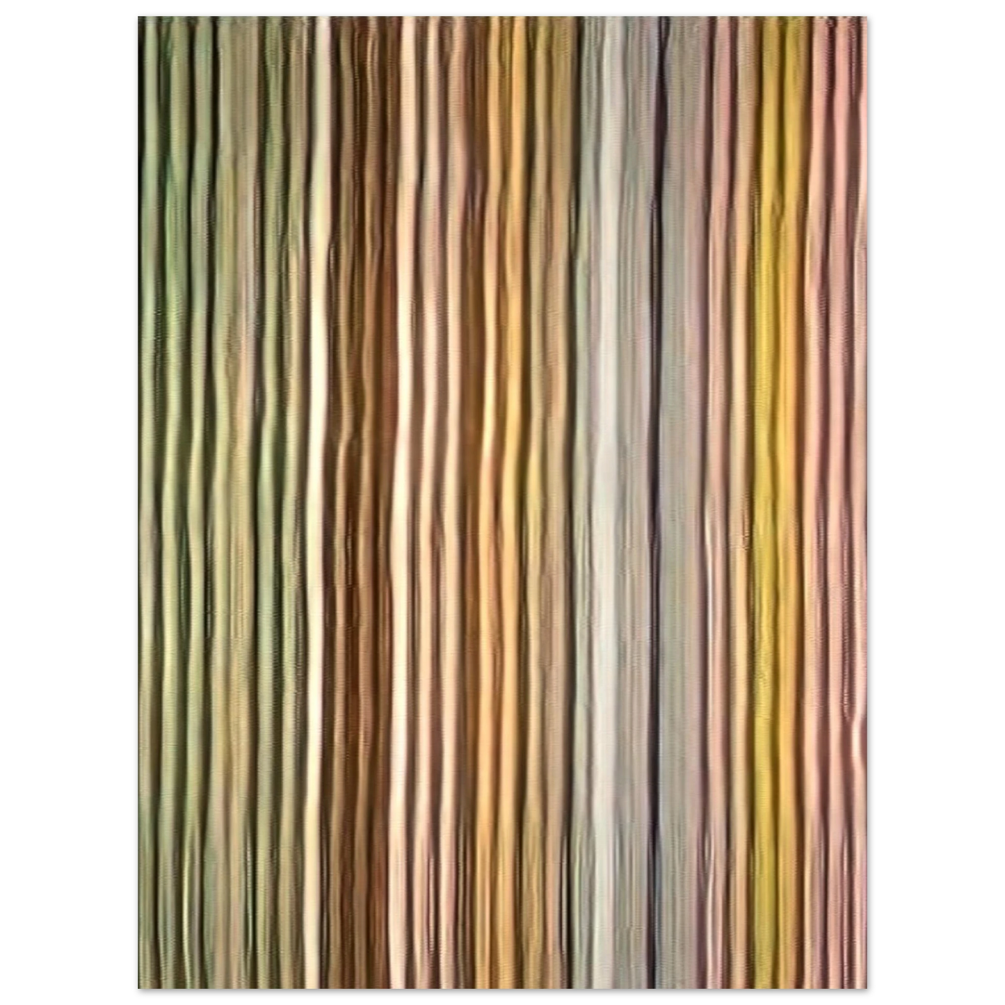 Gene Davis - Long John - 1968  75x100 cm / 30x40inches Fine Art Poster