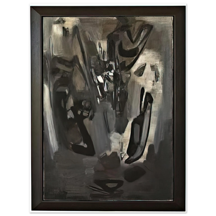 Chu teh Chun - COMPOSITION 1959  75x100 cm / 30x40inches Fine Art Poster