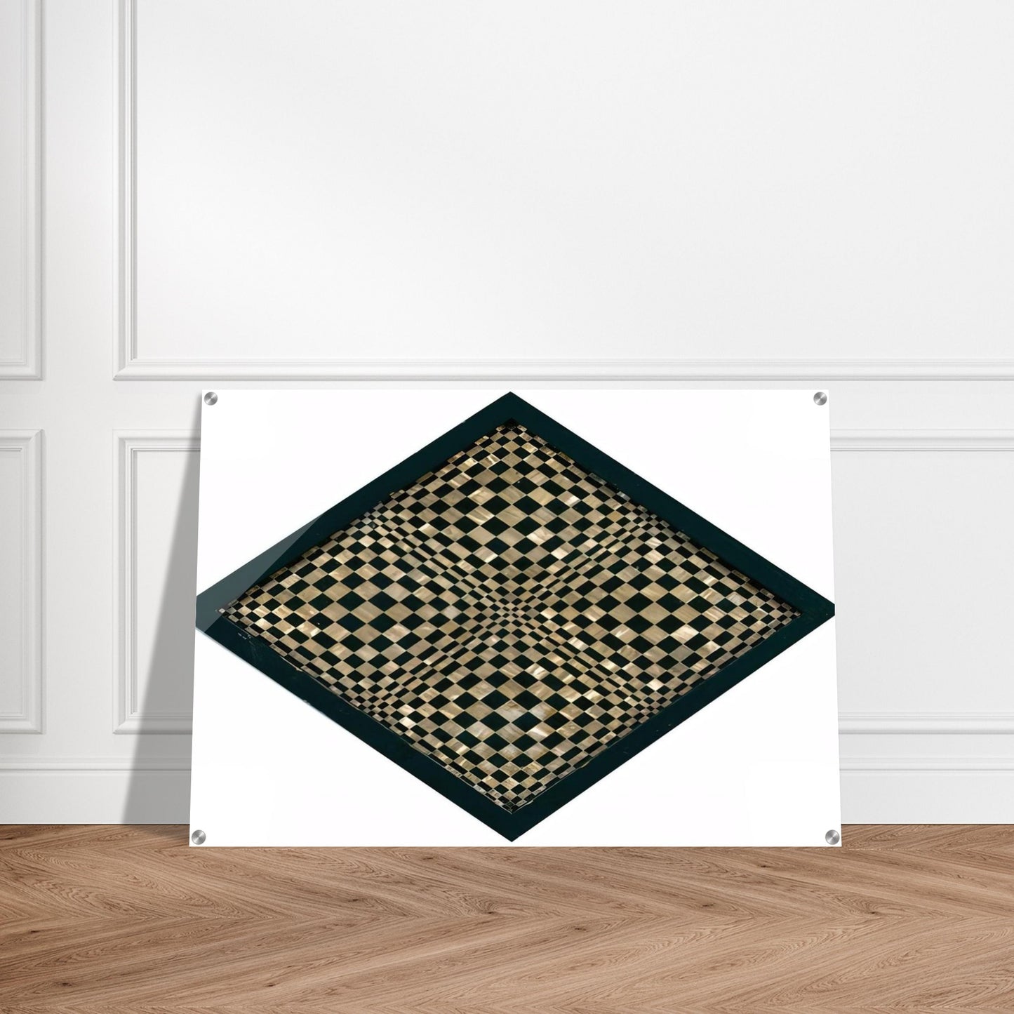 Oggetto ottico dynamico - Op Art - Dadamaino Acrylic Print - 70x100 cm / 28x40″ inches