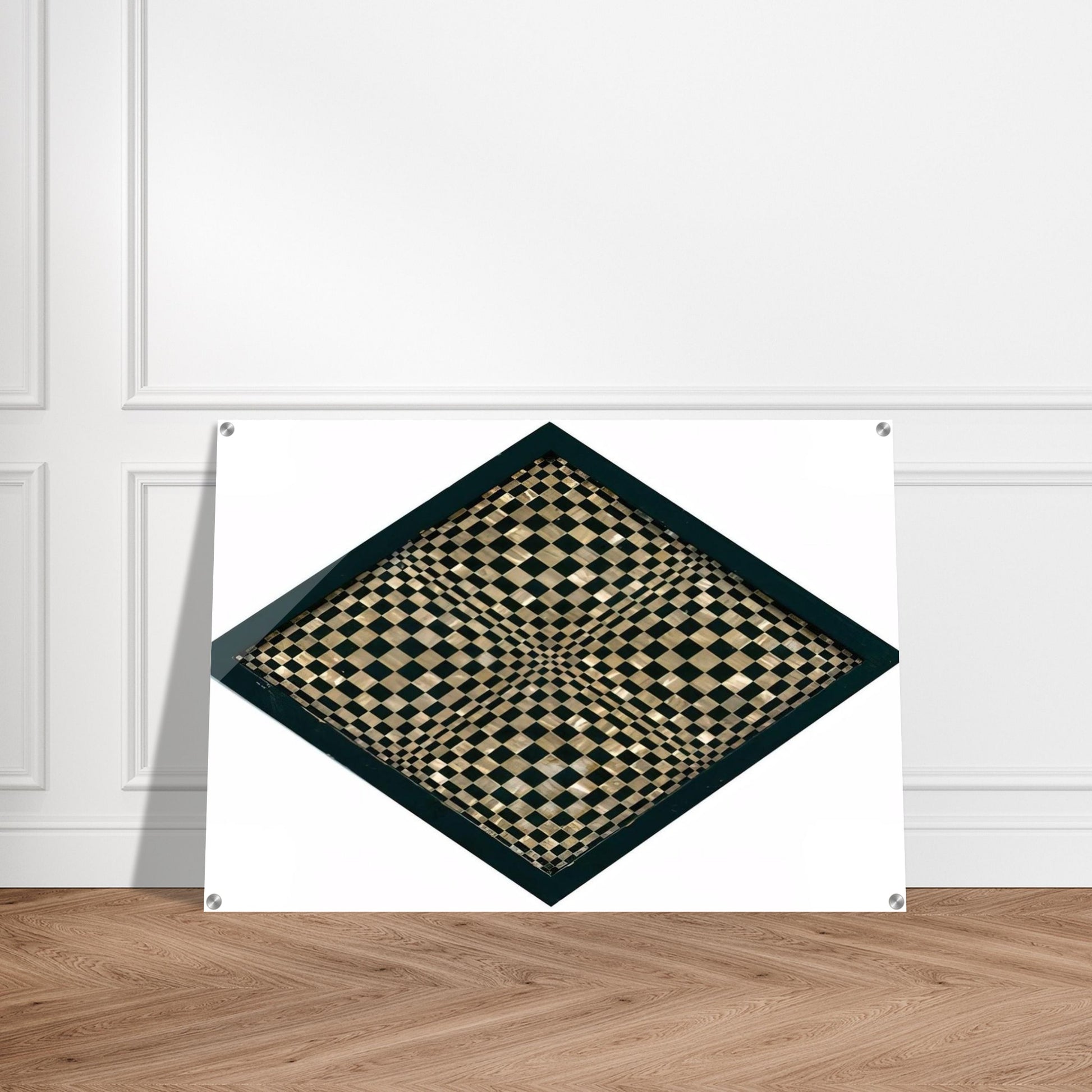 Oggetto ottico dynamico - Op Art - Dadamaino Acrylic Print - 70x100 cm / 28x40″ inches