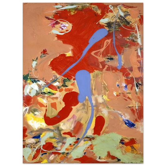 Hans Hofmann - Aquatic Garden  75x100 cm / 30x40inches Fine Art Poster