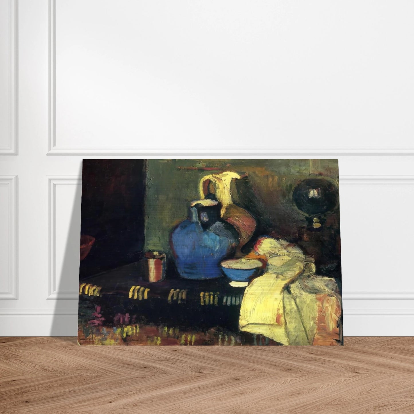 BLUE PITCHER - Henri Matisse Brushed Aluminum Print - 70x100 cm / 28x40 inches | Henri Matisse Aluminum Print | Henri Matisse Prints