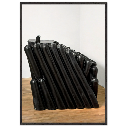 FEMME MAISON 1981 - Louise Bourgeois 70x100 cm / 28x40 inches Framed Art Print – Black Wooden Frame