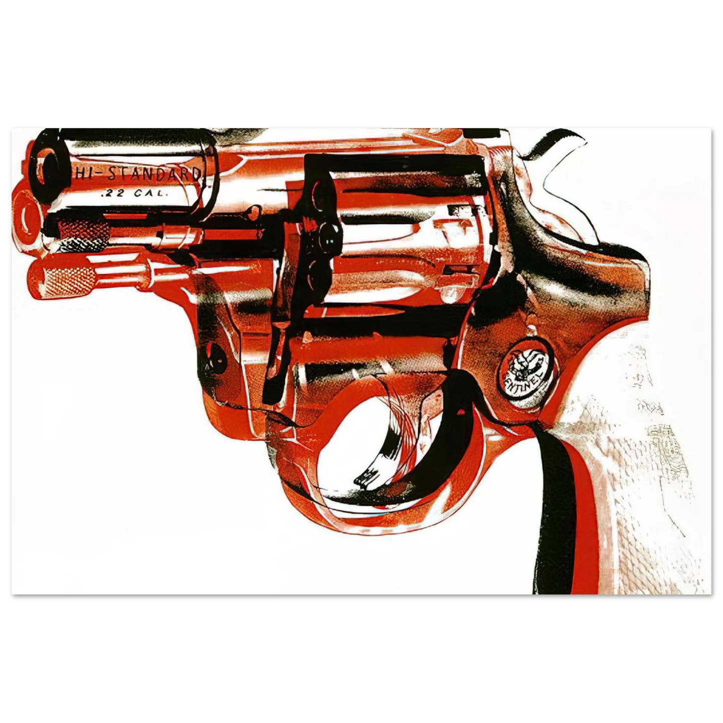 Andy Warhol - Gun Fine Art Poster