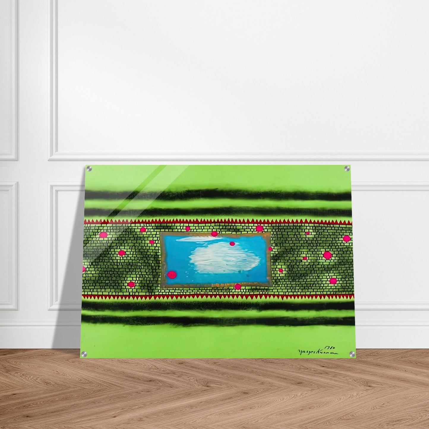 TRAVELING WATER 1980 - Yayoi Kusama Acrylic Print - 70x100 cm / 28x40″ inches