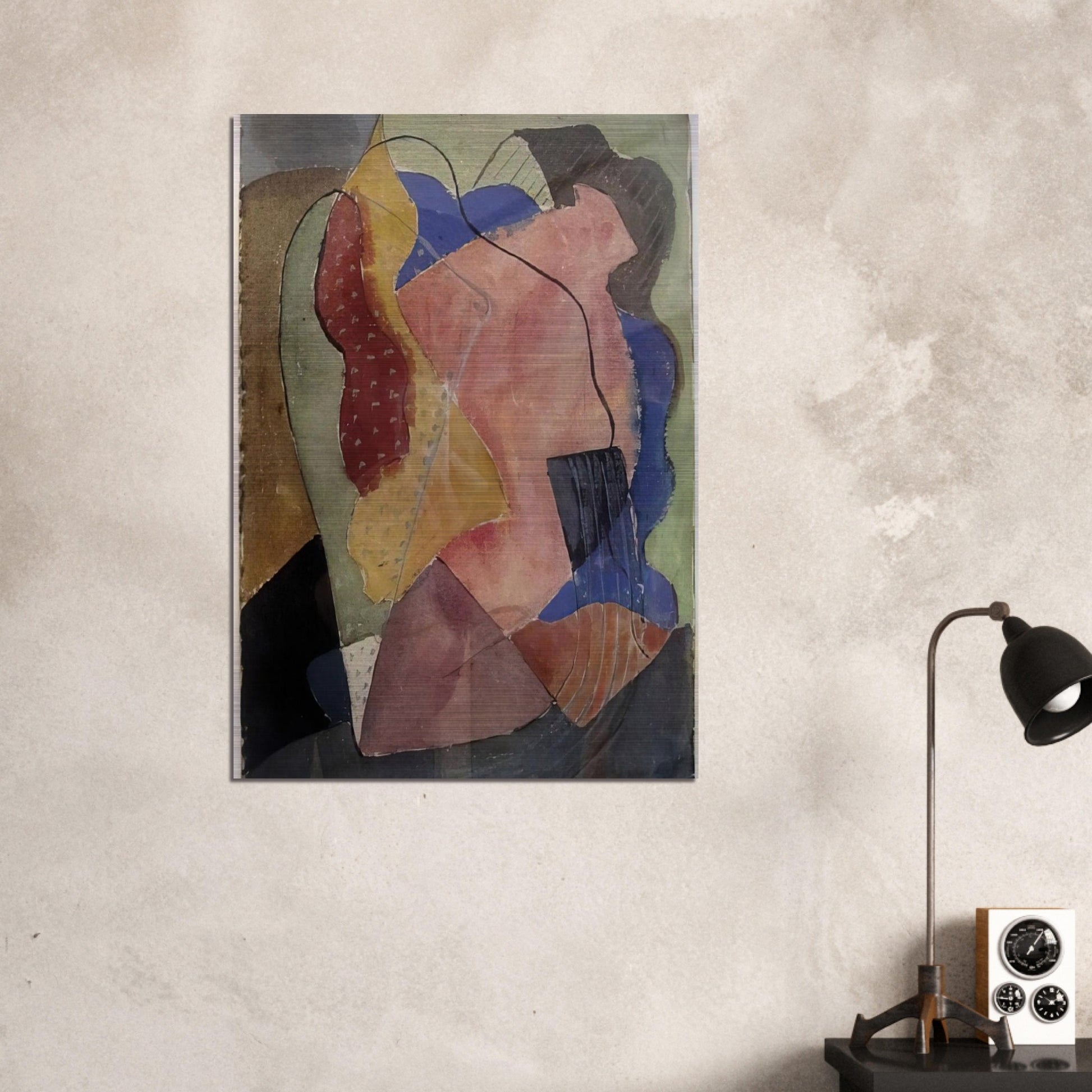 St. Tropez Abstract - 1929 - John Ferren Brushed Aluminum Print - 70x100 cm / 28x40 inches | John Ferren Aluminum Print | John Ferren Prints
