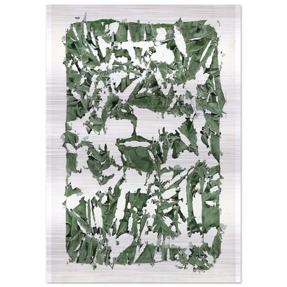 Tabula - 1980 - Simon Hantai Brushed Aluminum Print - 70x100 cm / 28x40 inches | Simon Hantai Aluminum Print | Simon Hantai Prints