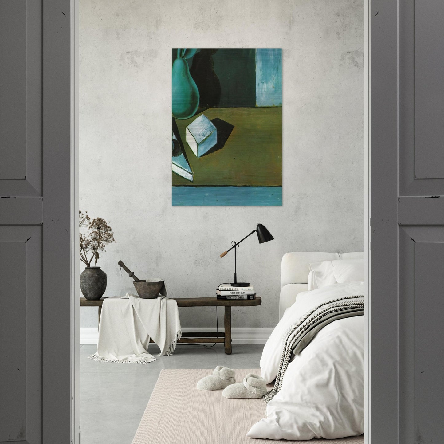 STILL LIFE 5 - Salvador Dali Brushed Aluminum Print - 70x100 cm / 28x40 inches | Salvador Dali Aluminum Print | Salvador Dali Prints