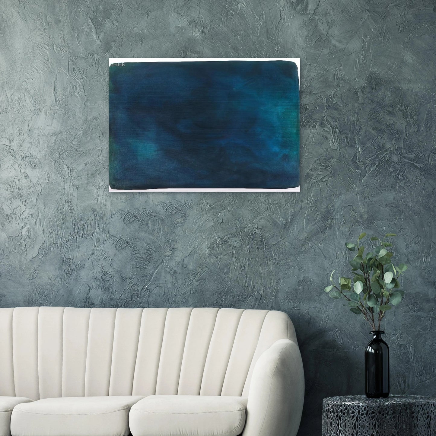 UNTITLED 1988 - Gotthard Graubner Brushed Aluminum Print - 70x100 cm / 28x40 inches | Gotthard Graubner Aluminum Print | Gotthard Graubner Prints