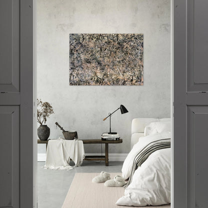 NUMBER 1 LAVENDER MIST 1950 1 - Jackson Pollock Brushed Aluminum Print - 70x100 cm / 28x40 inches | Jackson Pollock Aluminum Print | Jackson Pollock Prints