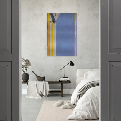 Ocean Park #139 - Richard Diebenkorn Brushed Aluminum Print - 70x100 cm / 28x40 inches | Richard Diebenkorn Aluminum Print | Richard Diebenkorn Prints