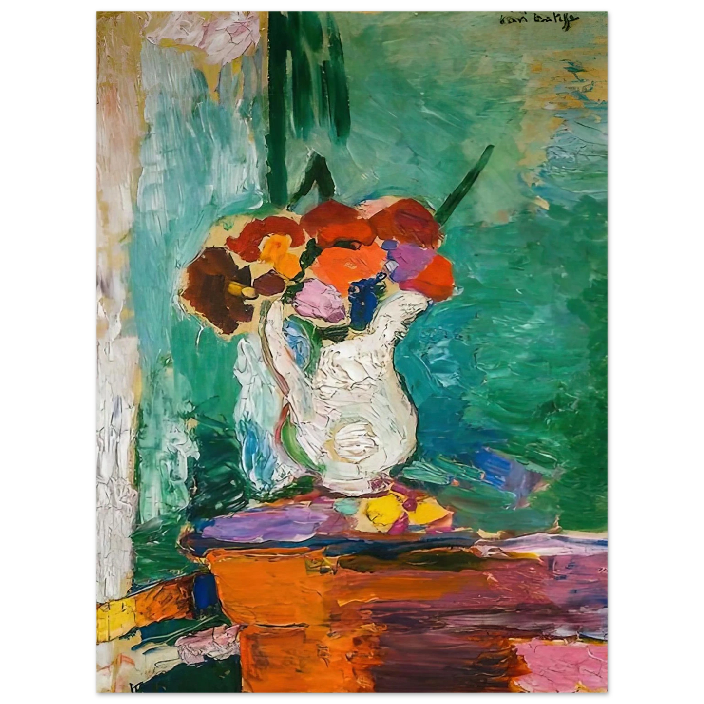 Henri Matisse - FLOWERS 1907  75x100 cm / 30x40inches Fine Art Poster