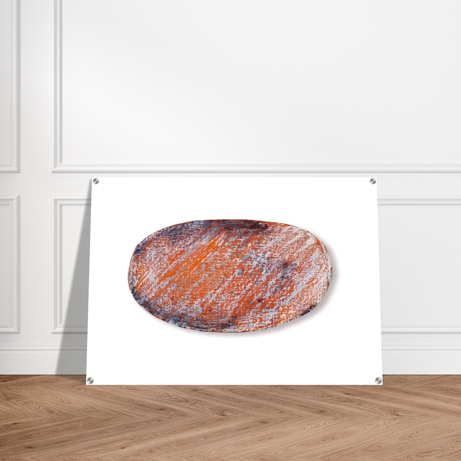 Ohne Titel für Peter Dibke - 1970 - Blinky Palermo Acrylic Print - 70x100 cm / 28x40″ inches