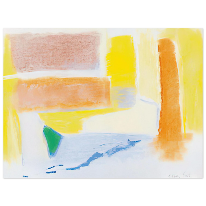 Esteban Vicente - UNTITLED 1996  75x100 cm / 30x40inches Fine Art Poster