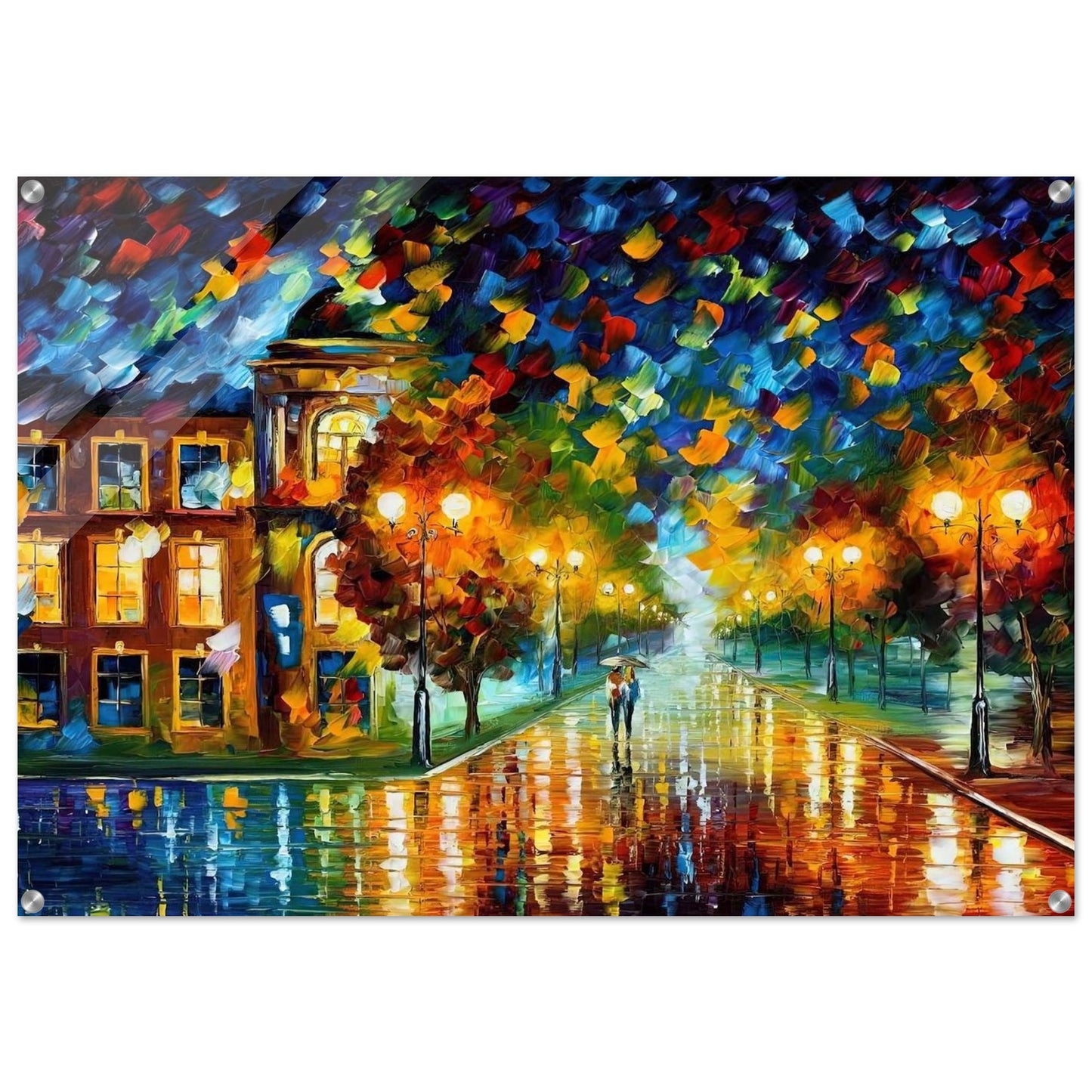 Leonid Afremov - Leonid Afremov Acrylic Print - 70x100 cm / 28x40″ inches