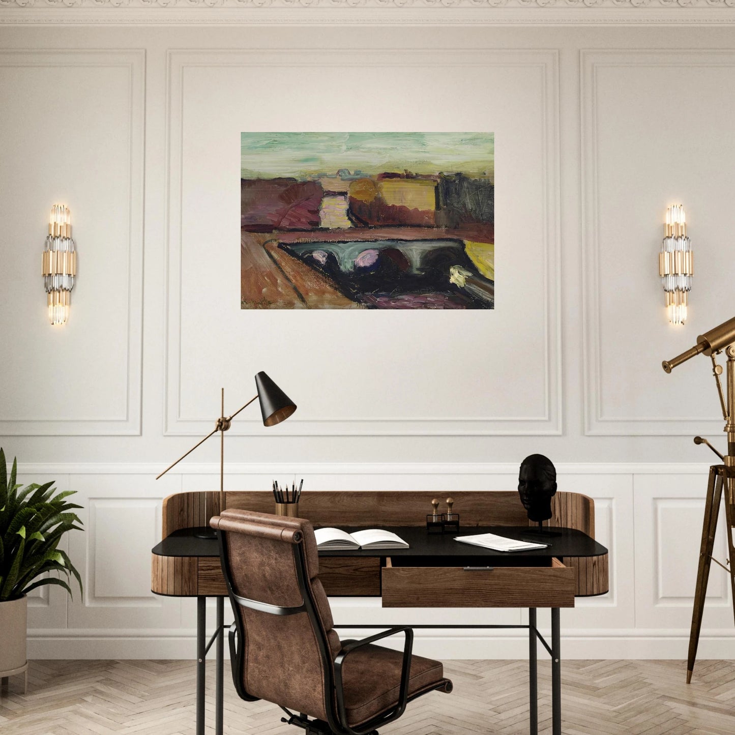 VUE DE LA SEINE LE PONT SAINT MICHEL 1904 - Henri Matisse Brushed Aluminum Print - 70x100 cm / 28x40 inches | Henri Matisse Aluminum Print | Henri Matisse Prints