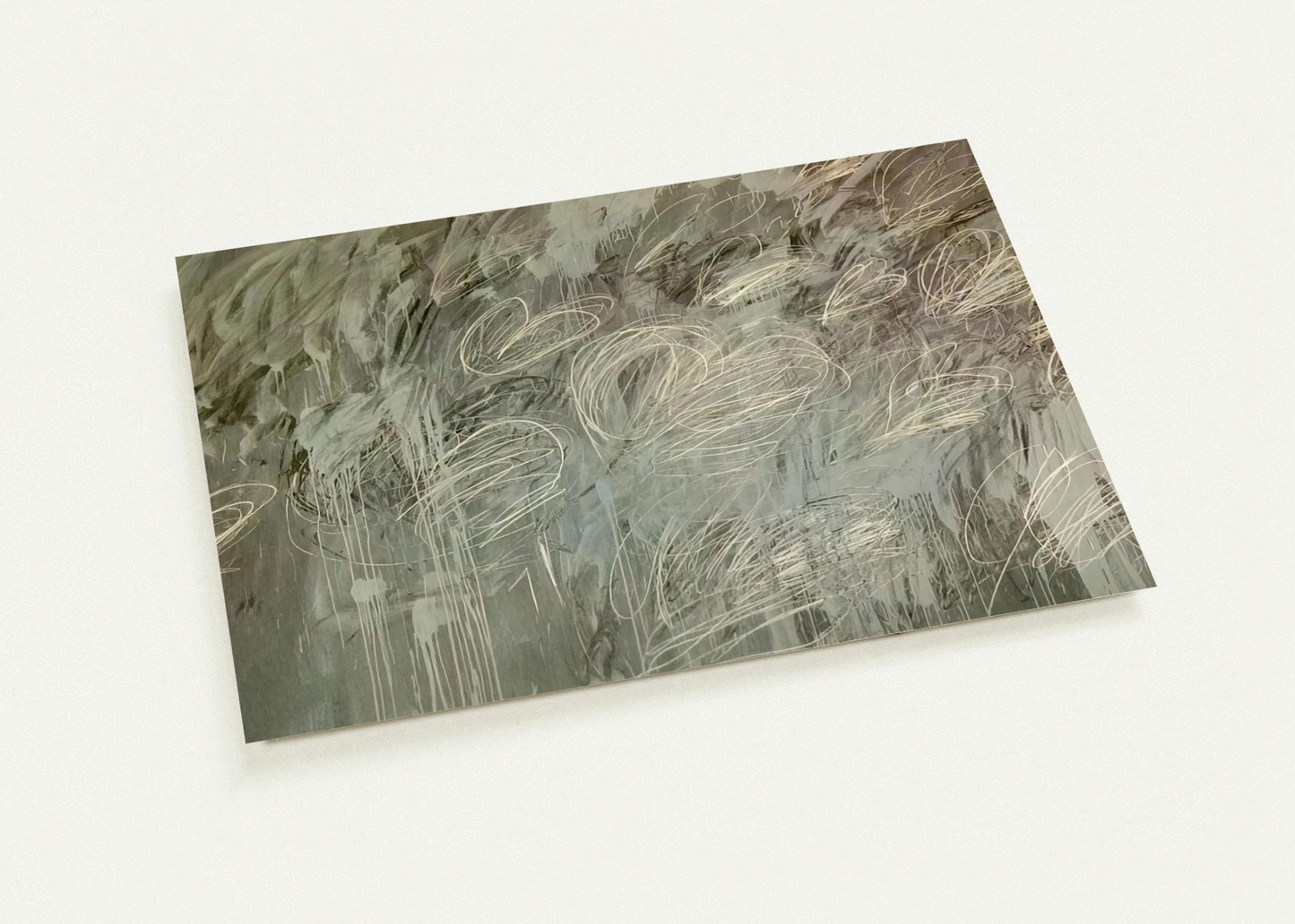 III Notes from Salalah,  Note II  By Cy Twombly Pack of 10 Post Cards | Cy Twombly Post Cards | A6 (10.5 x 14.8 cm) - 4.1 x 5.8 inches