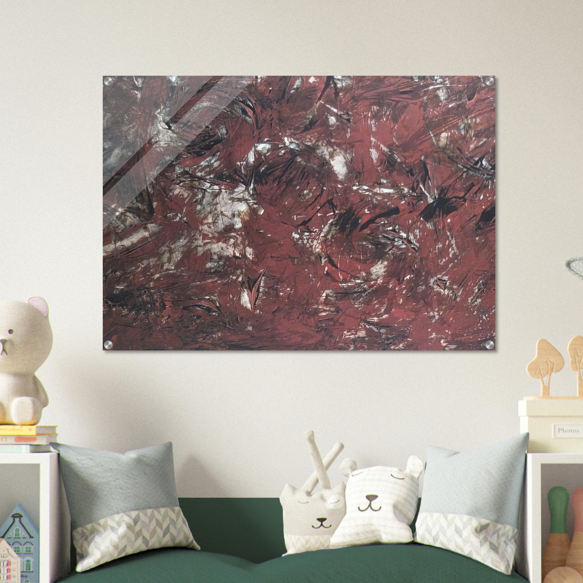 UNTITLED 1982 - Milton Resnick Acrylic Print - 70x100 cm / 28x40″ inches