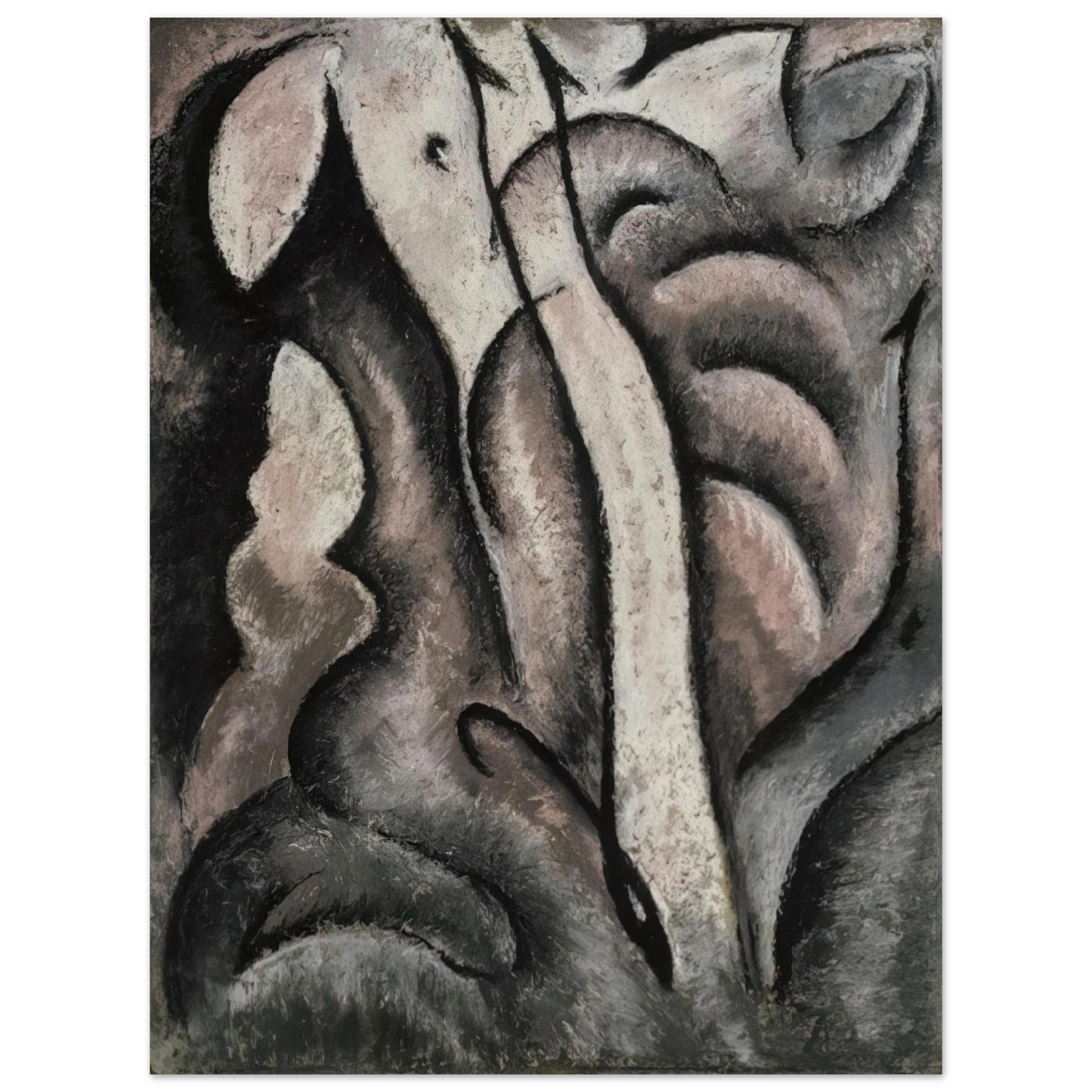 Arthur Dove - Sentimental Music - 1913  75x100 cm / 30x40inches Fine Art Poster
