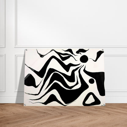 BLACK SUN 1953 - Alexander Calder Acrylic Print - 70x100 cm / 28x40″ inches