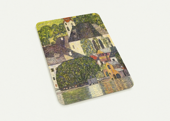 CHRUCH IN UNTERACH ON THE ATTERSEE By Gustav Klimt Pack of 10 Post Cards | Gustav Klimt Post Cards | A6 (10.5 x 14.8 cm) - 4.1 x 5.8 inches