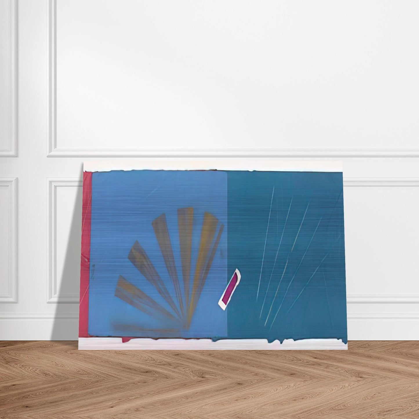 Summer Collage - Sol LeWitt Brushed Aluminum Print - 70x100 cm / 28x40 inches | Sol LeWitt Aluminum Print | Sol LeWitt Prints