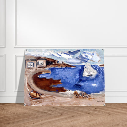 From Seeing Cape Split - 1935 - John Marin Acrylic Print - 70x100 cm / 28x40″ inches