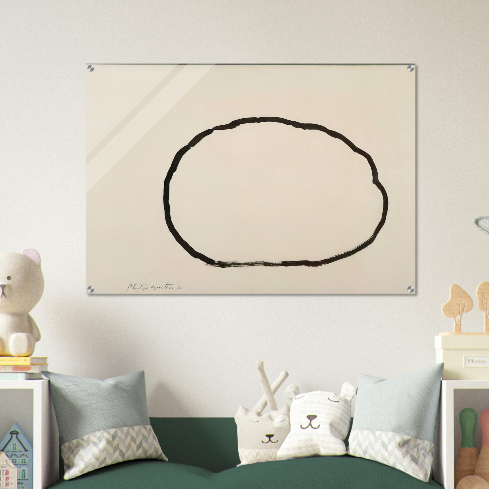 UNTITLED 6 - Philip Guston Acrylic Print - 70x100 cm / 28x40″ inches