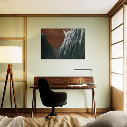 NOT_DETECTED_211402 - Rene Magritte Brushed Aluminum Print - 70x100 cm / 28x40 inches | Rene Magritte Aluminum Print | Rene Magritte Prints