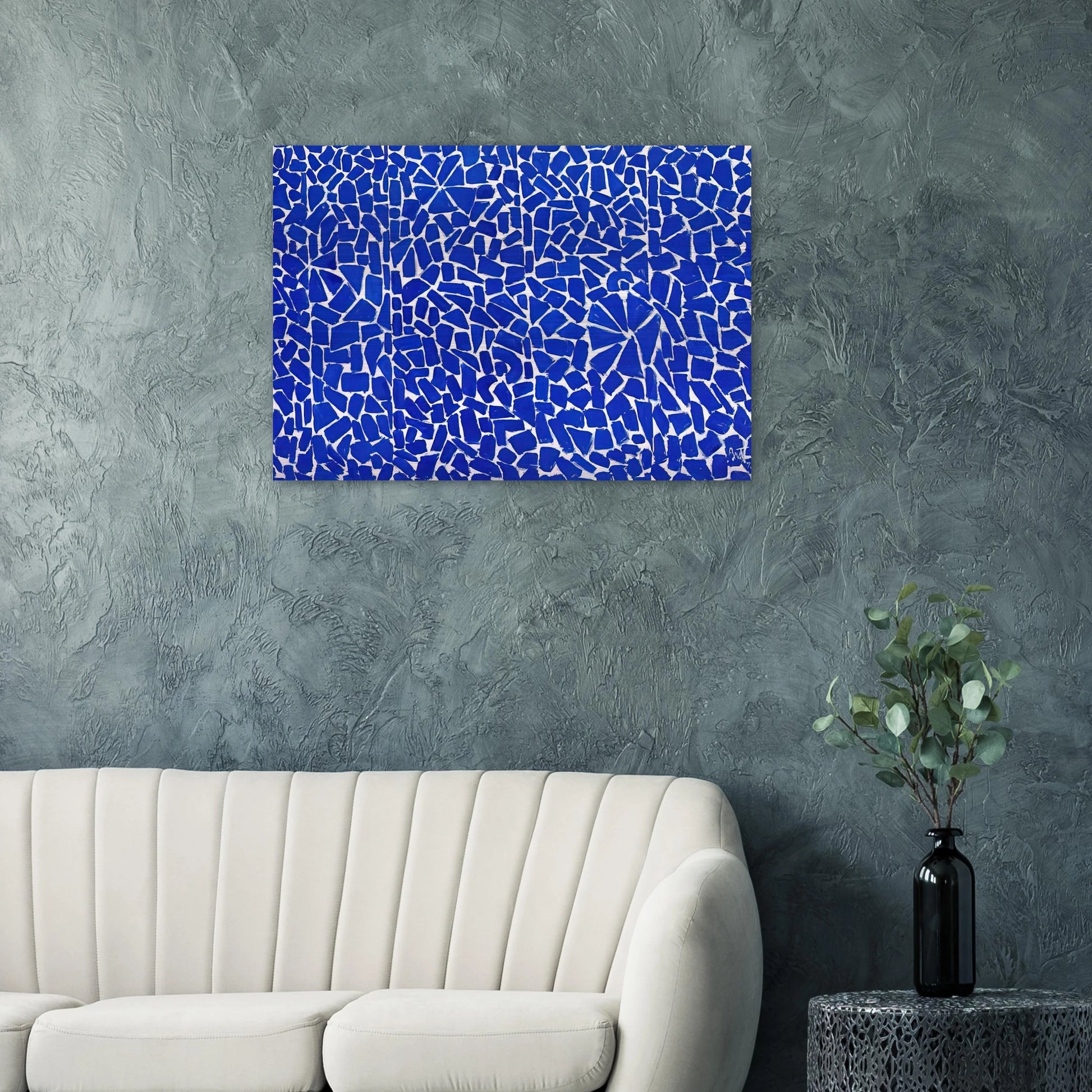 ELYSIAN FIELDS 1973 - Alma Woodsey Thomas Brushed Aluminum Print - 70x100 cm / 28x40 inches | Alma Woodsey Thomas Aluminum Print | Alma Woodsey Thomas Prints