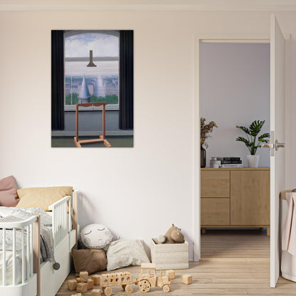 WHERE EUCLIDE WALKED 1955 - Rene Magritte Brushed Aluminum Print - 70x100 cm / 28x40 inches | Rene Magritte Aluminum Print | Rene Magritte Prints