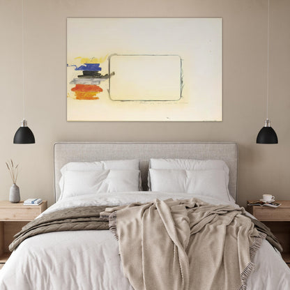 Disegno n. 2 per l'occhio del critico - Art Informel - Mario Schifano Art Prints - 100x150 cm / 40x60″ inches | Mario Schifano Poster | Mario Schifano Prints