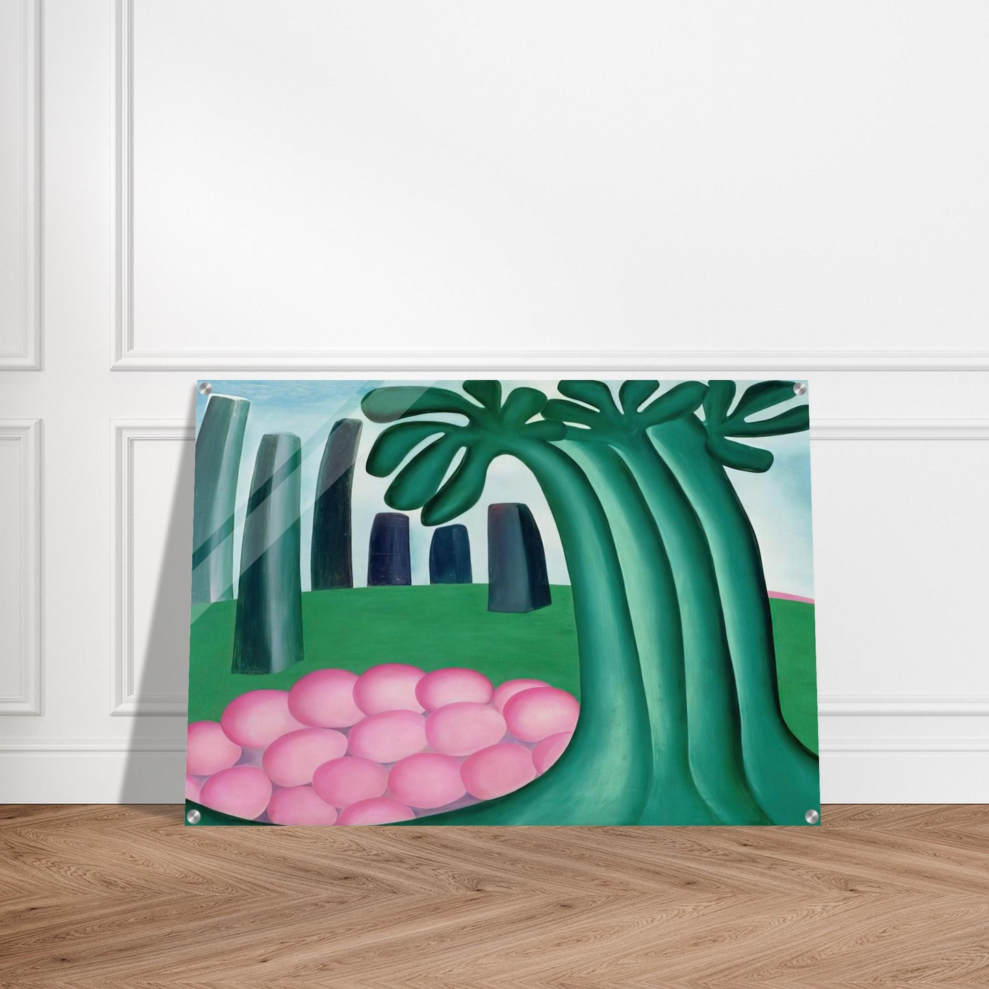 Forest - Tarsila do Amaral Acrylic Print - 70x100 cm / 28x40″ inches